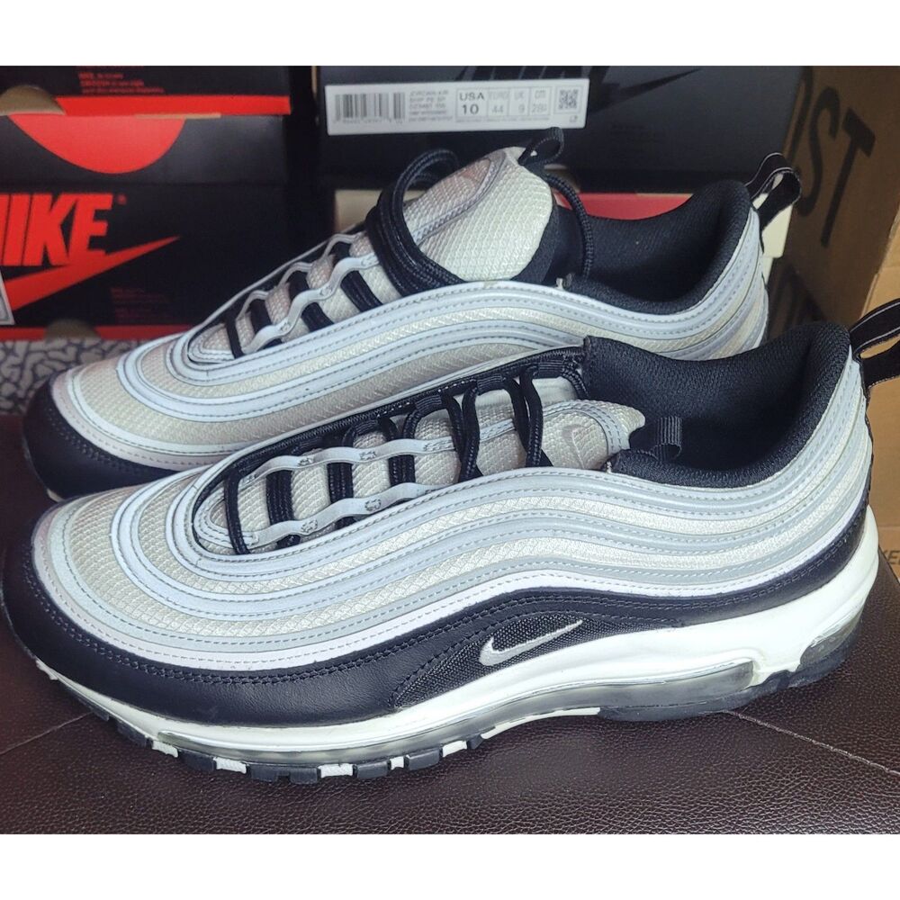 Nike Air Max 97 Black Reflect Silver DM0027-001 Men's Size 11 New